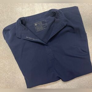 Figs small Rafaela Navy top